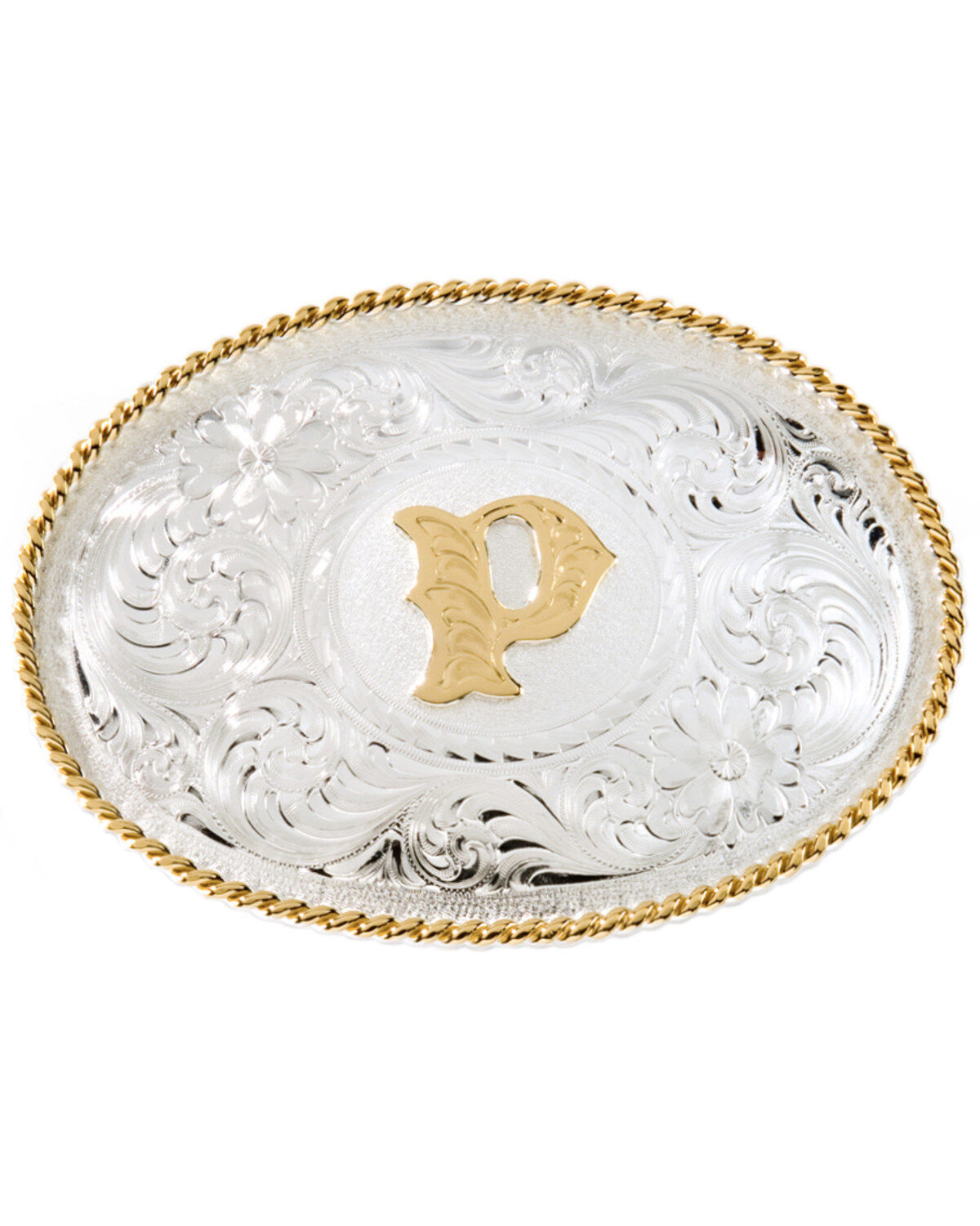 Montana Silversmiths Initial P Buckle