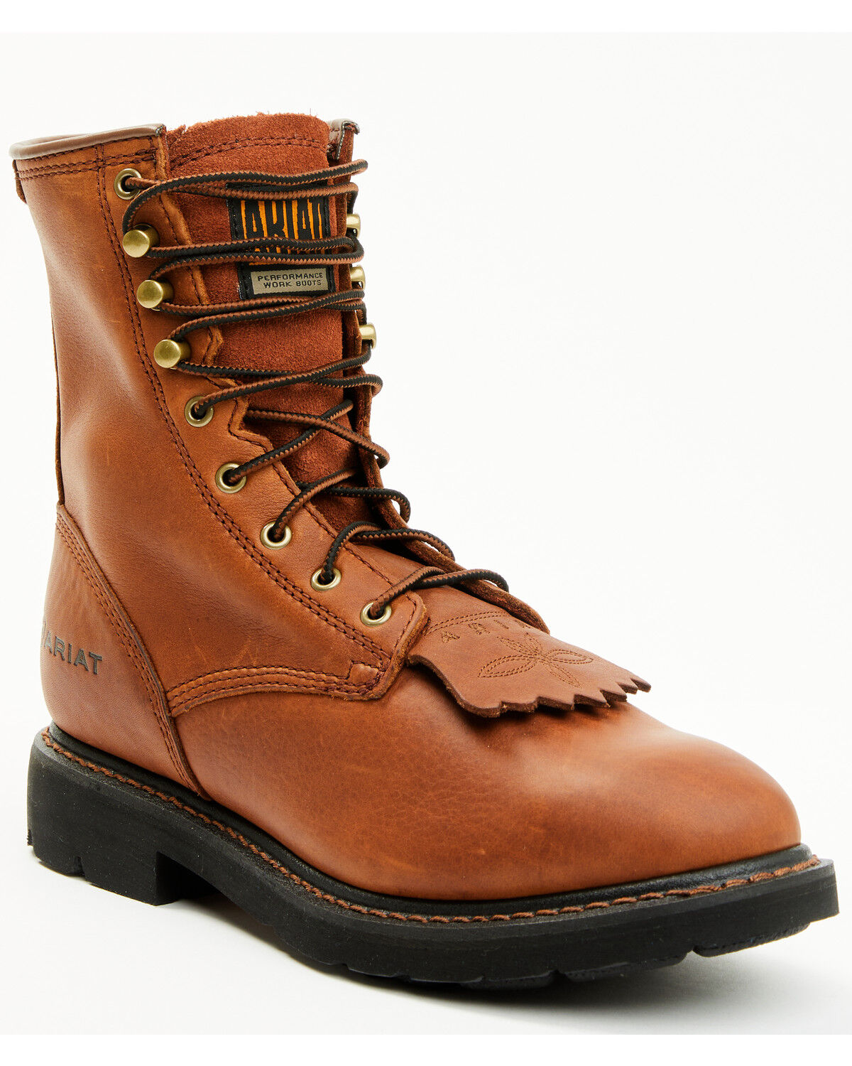 Ariat Men's Cascade 8 Lace-Up Work Boots - Soft Toe