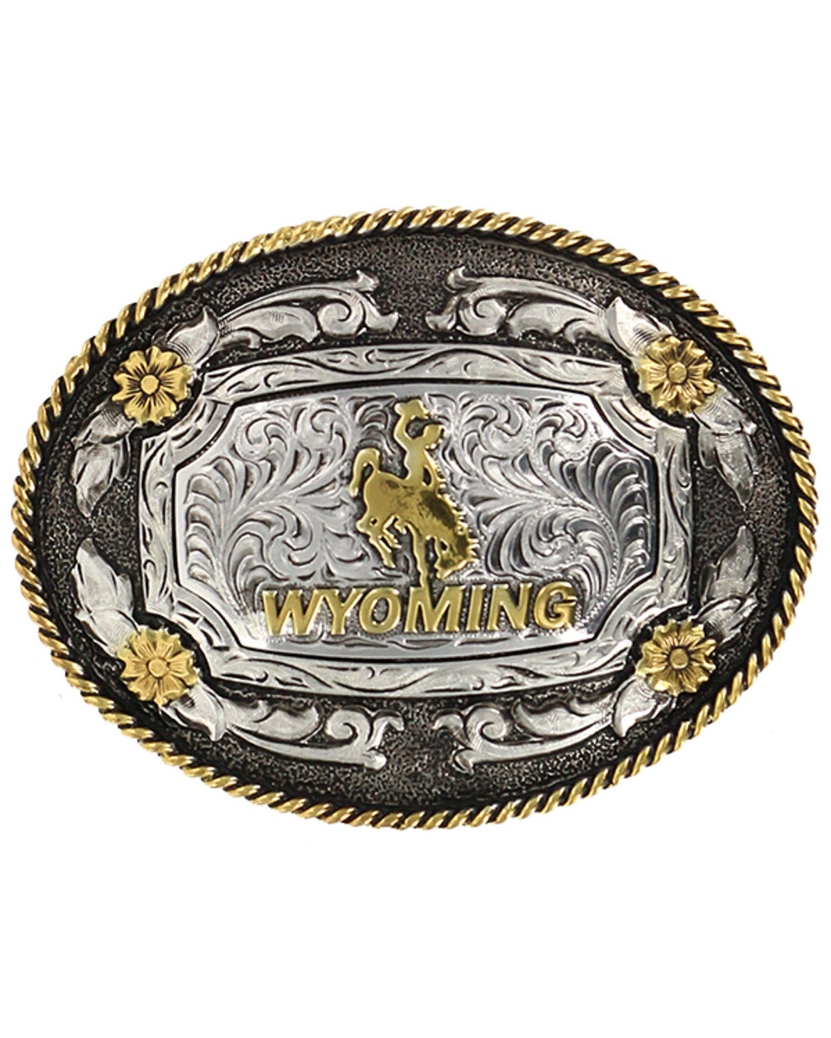 Cody James&reg; Men's Oval Wyoming Belt Buckle
