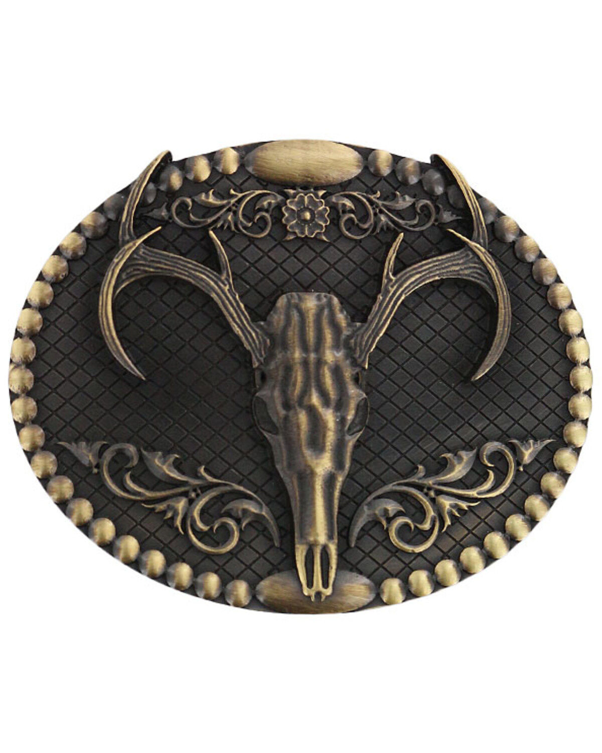 Cody James&reg; Men's Deer Skull Belt Buckle