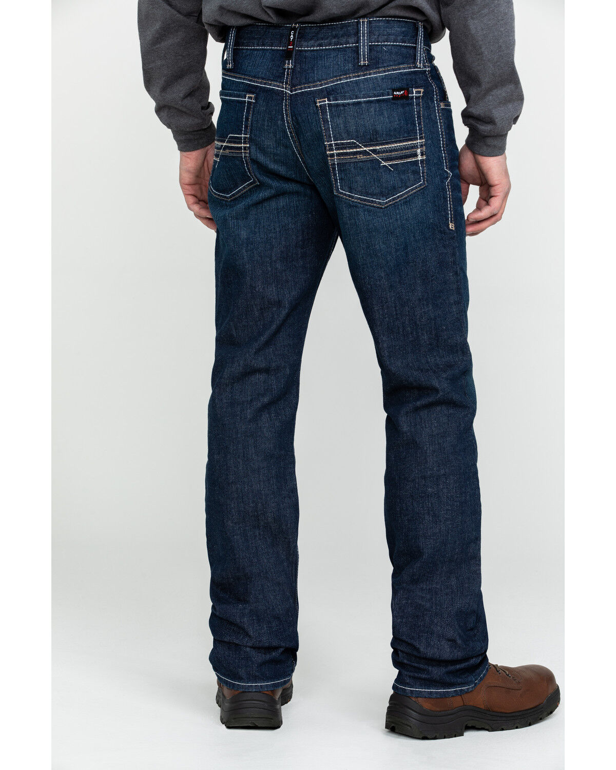 Ariat Men's FR M4 Durastretch Lineup Relaxed Straight Work Denim Jeans - Big 1 78279-ariat-men-s-fr-m4-durastretch-lineup-relaxed-straight-work-denim-jeans-big-1.jpg