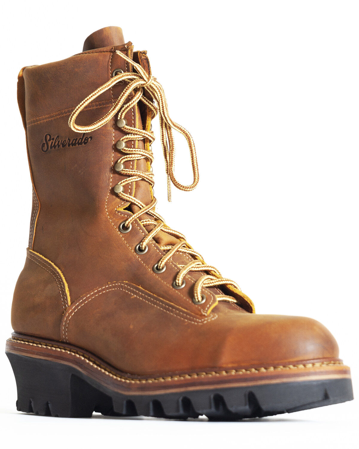 Silverado Men's 9 Logger Work Boots - Steel Toe 1 79320-silverado-men-s-9-logger-work-boots-steel-toe-1.jpg