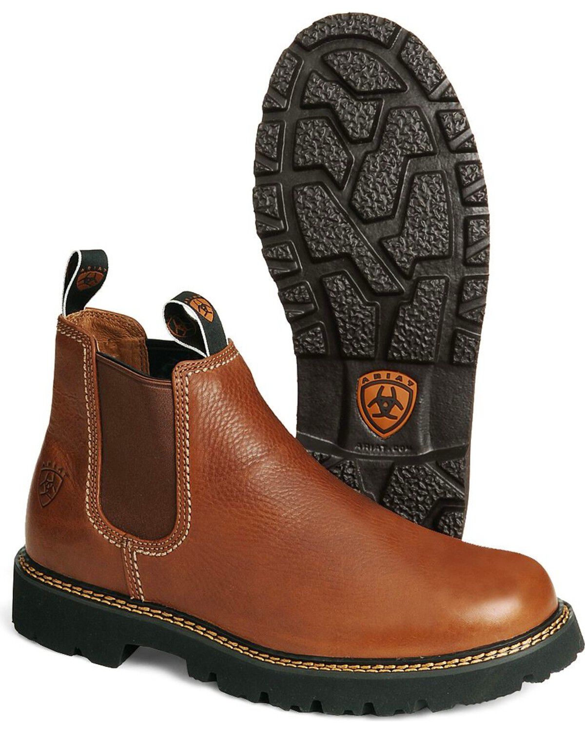Ariat Men's Spot Hog Boots - Round Toe