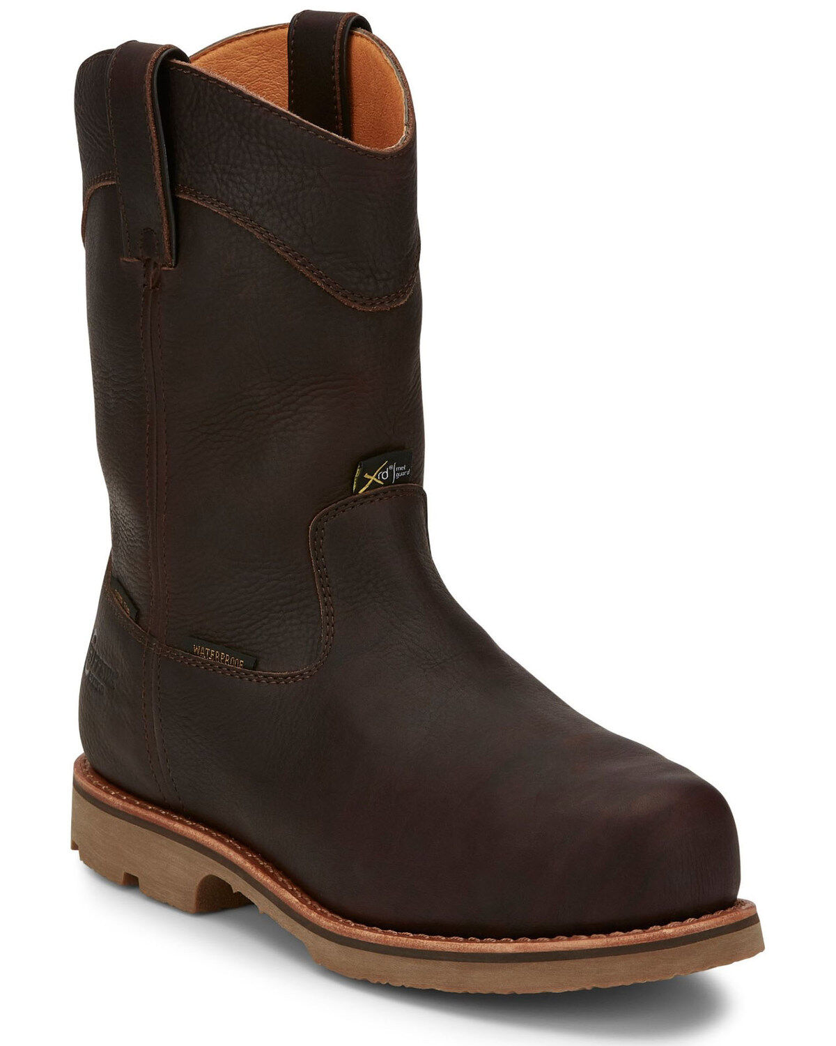 Chippewa Men's Serious Plus Waterproof Western Work Boots - Composite Toe