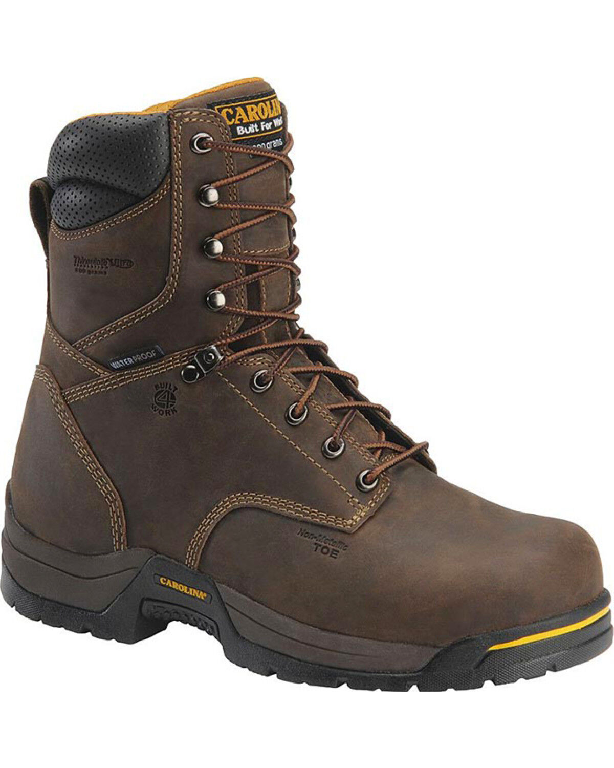 Carolina Men's 8 Waterproof Insulated Work Boots - Composite Toe