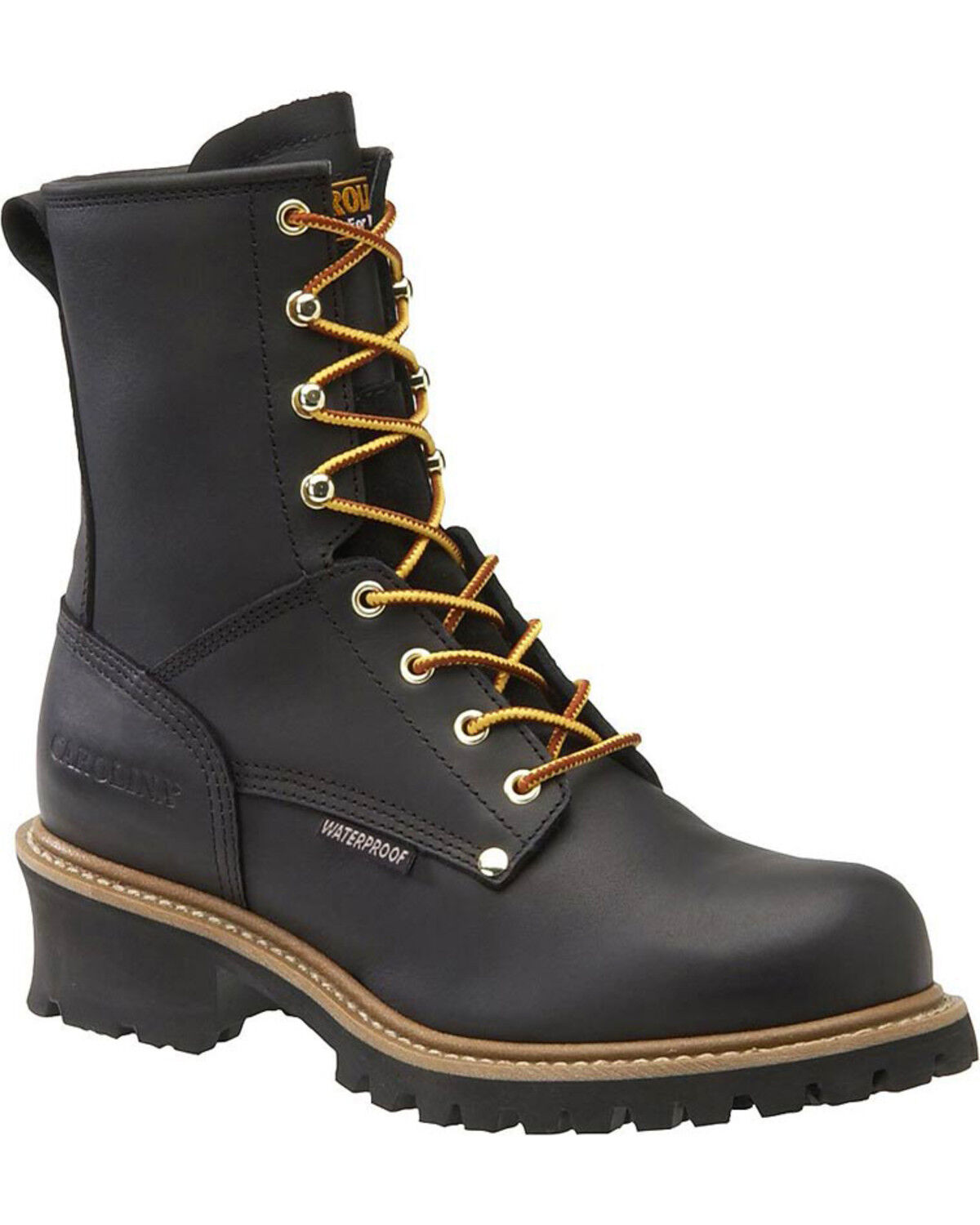 Carolina Men's Logger 8 Elm Waterproof Work Boots - Steel Toe