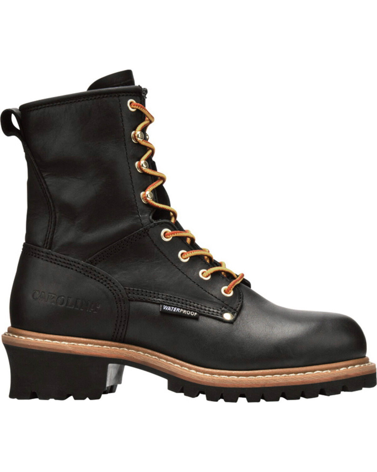 Carolina Men's Logger 8 Elm Waterproof Work Boots - Steel Toe