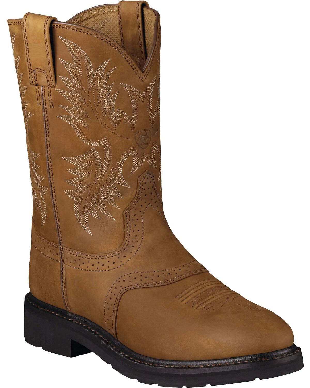 Ariat Sierra Saddle Western Work Boots - Soft Toe