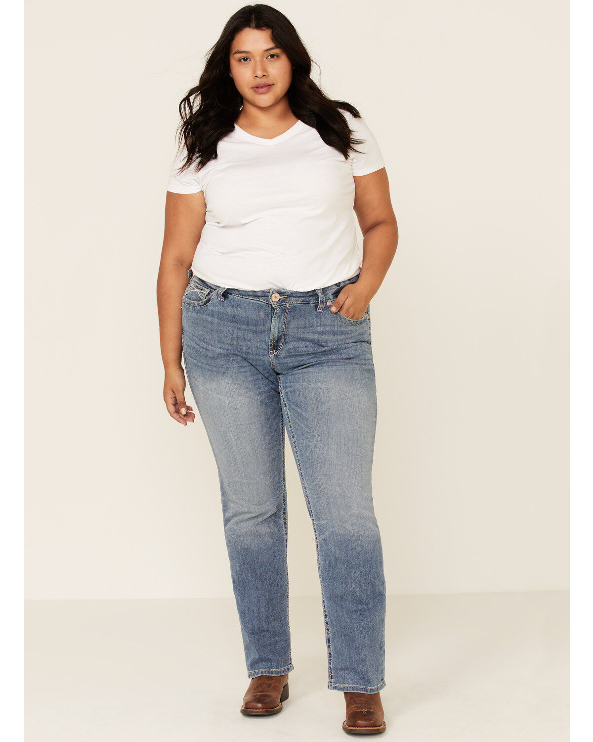 Ariat Women's Alabama Whitney Straight Jeans - Plus