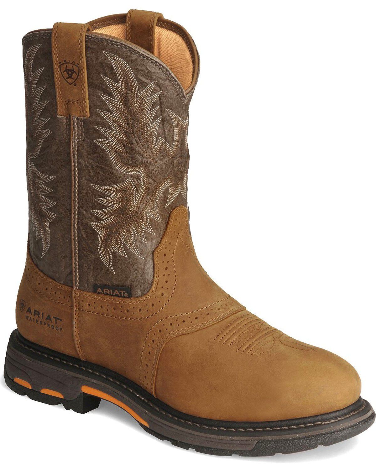 Ariat Men's H20 WorkHog&reg; Work Boots - Soft Toe