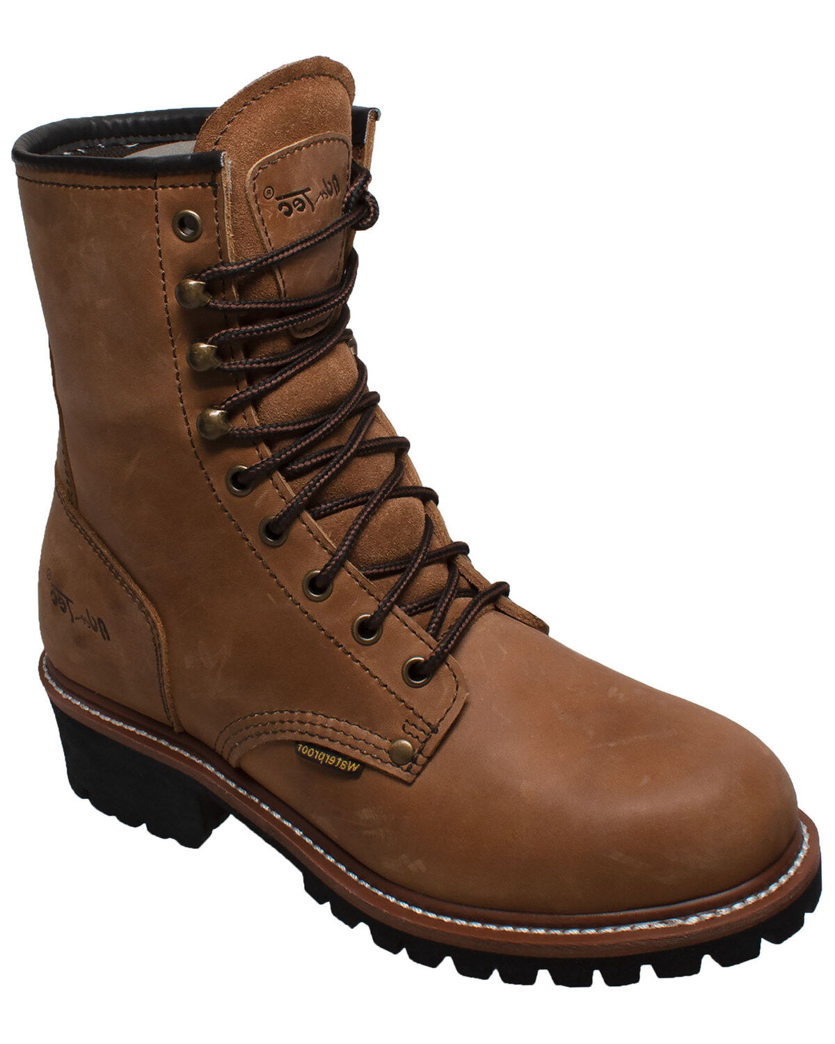 Ad Tec Men's 9 Waterproof Logger Work Boots - Soft Toe