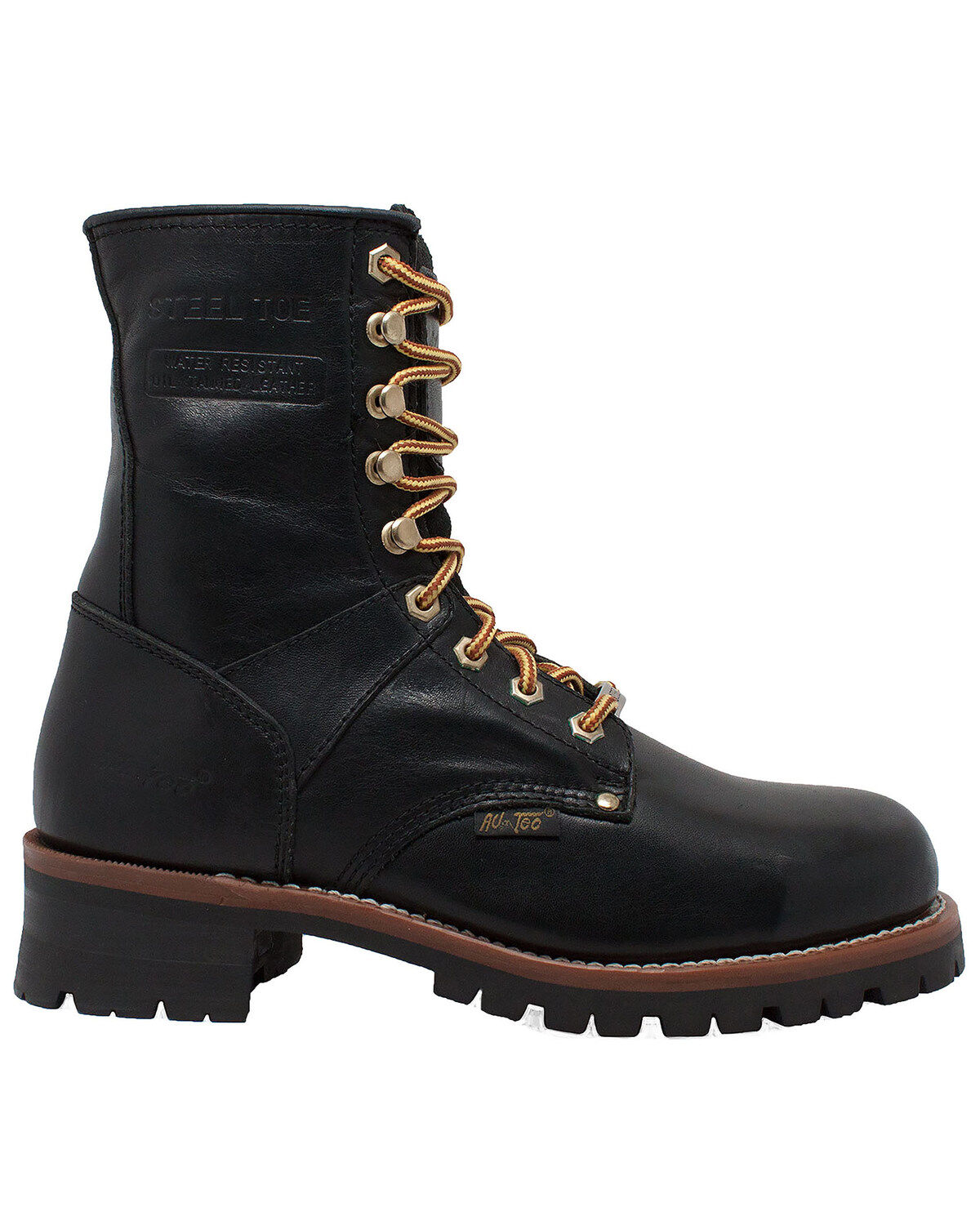 Ad Tec Men's 9 Waterproof Logger Work Boots - Steel Toe