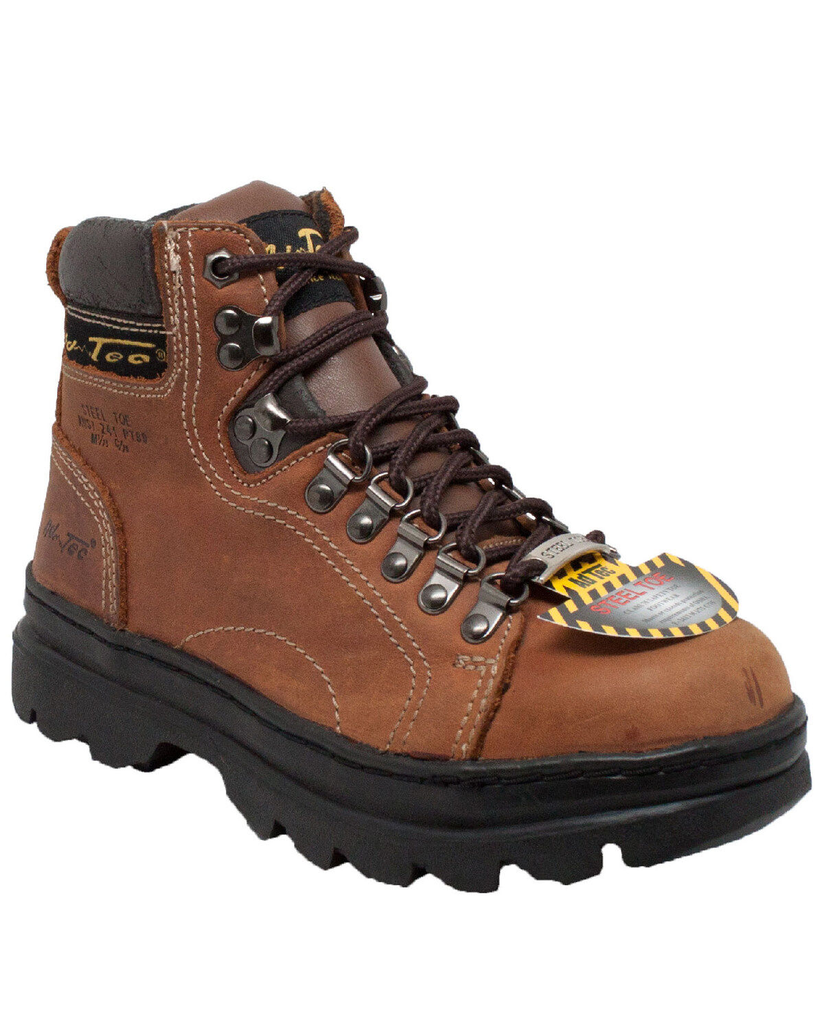 Ad Tec Women's Brown 6 Work Boots - Steel Toe 1 88946-ad-tec-women-s-brown-6-work-boots-steel-toe-1.jpg