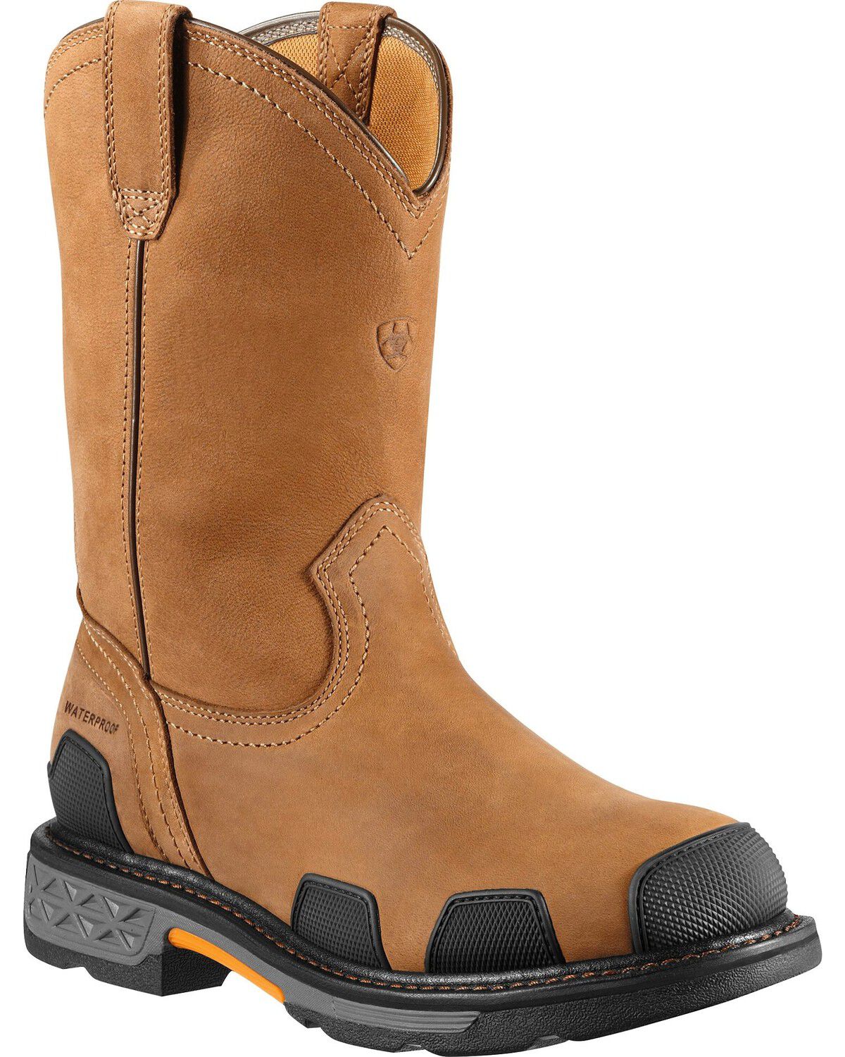 Ariat Men's Overdrive Waterproof Pull On Work Boots - Composite Toe