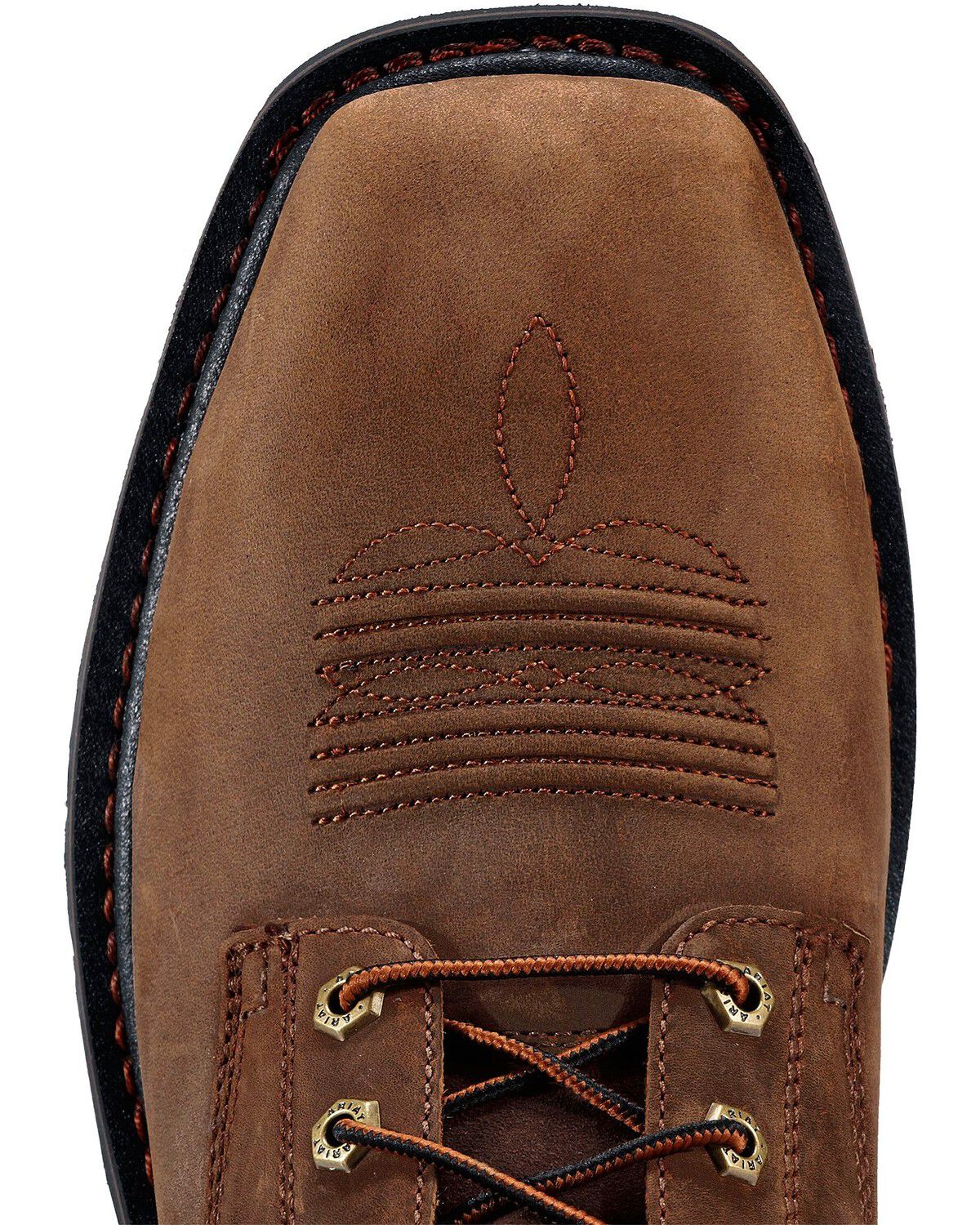 Ariat Men's Cascade 8 Lace-Up Work Boots - Square Toe