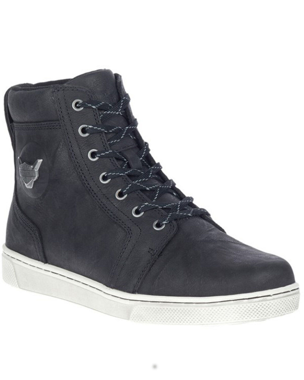 Harley Davidson Men's Bateman Motorcycle Boots - Round Toe