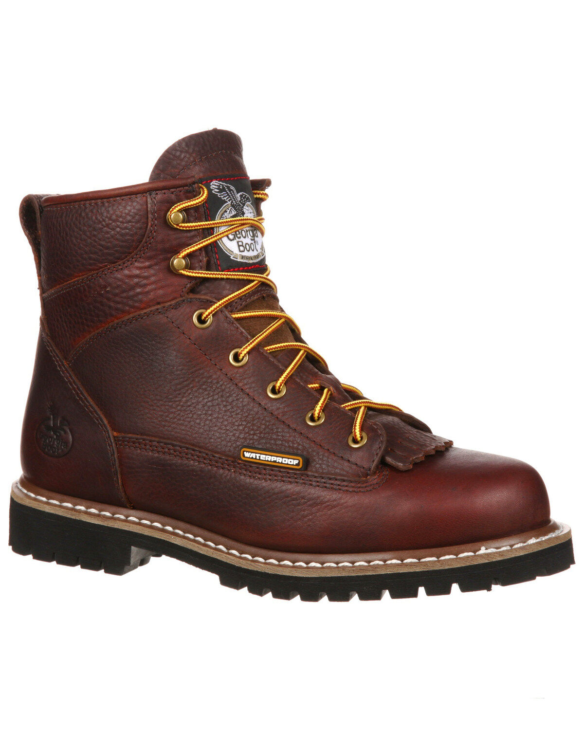 Georgia Boot Men's 6 Waterproof Lace-To-Toe Work Boots - Soft Toe