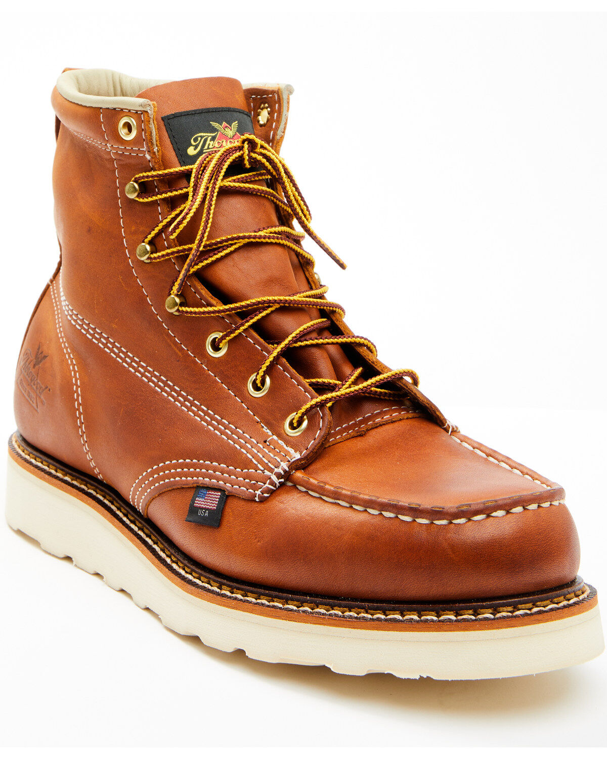 Thorogood Men's 6 Moc Toe Lace-Up Work Boots