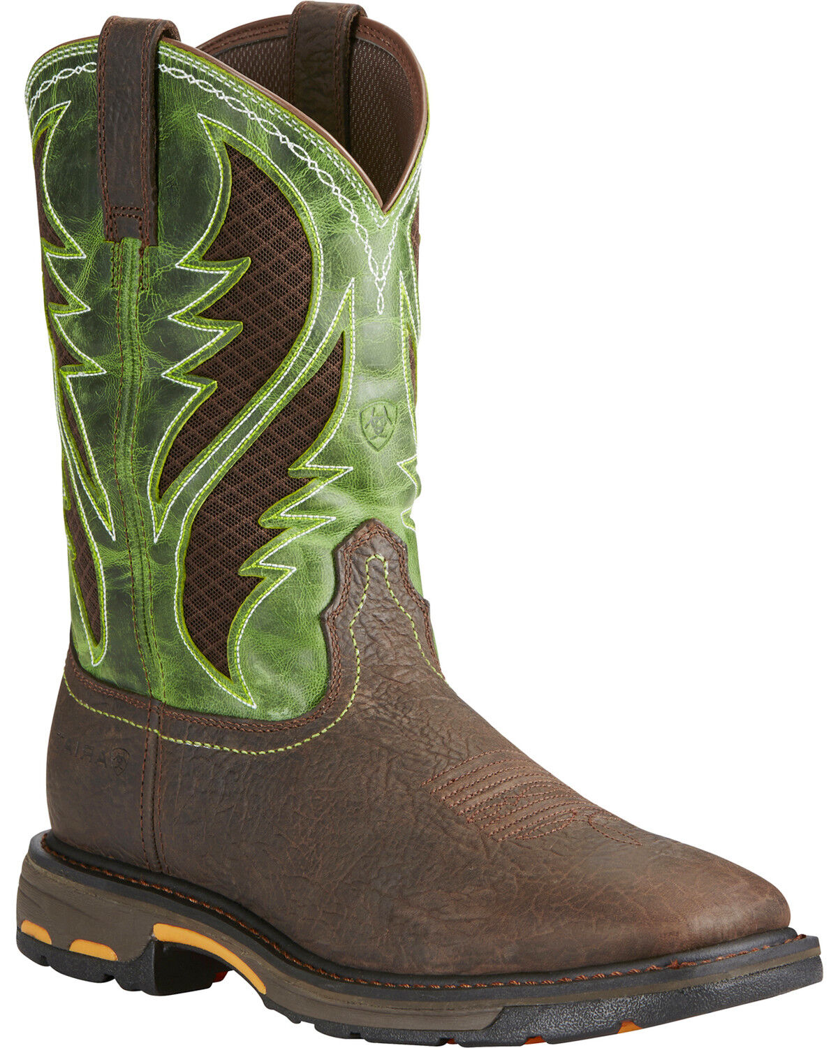 Ariat Men's WorkHog&reg; VentTEK Comp Toe Pull-On Safety Work Boots