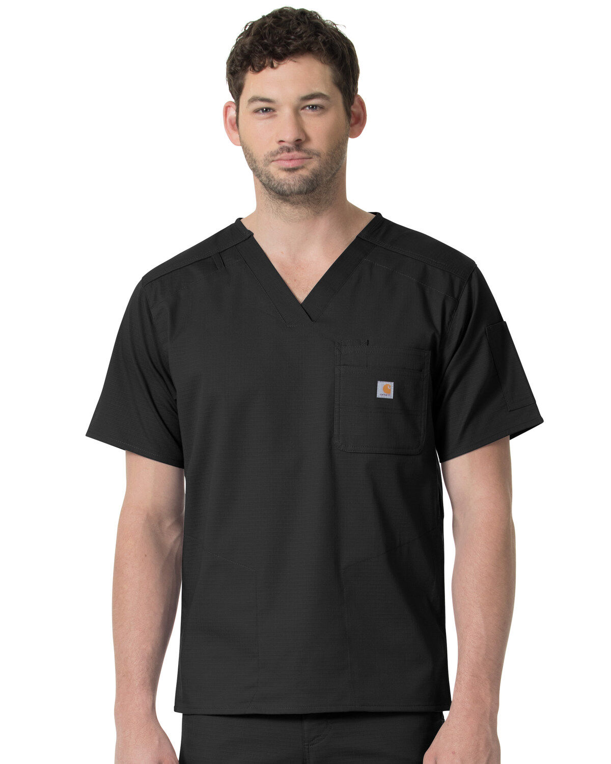 Carhartt Men's Slim Fit Six Pocket V-Neck Scrub Top 1 94376-carhartt-men-s-slim-fit-six-pocket-v-neck-scrub-top-1.jpg