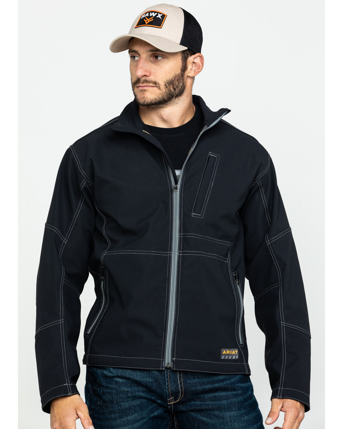 Ariat Men's Rebar Canvas Softshell Work Jacket