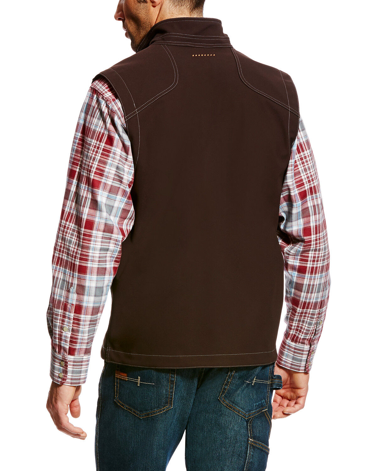 Ariat Men's Rebar Canvas Softshell Vest - Tall