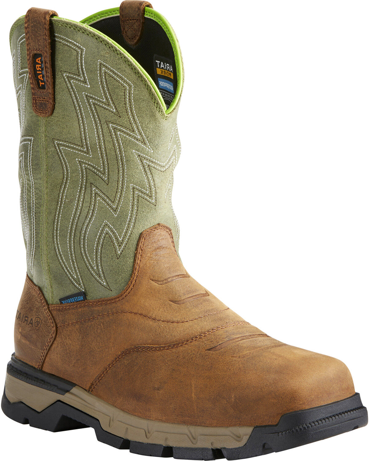 Ariat Men's Rebar Flex Waterproof Western Boots