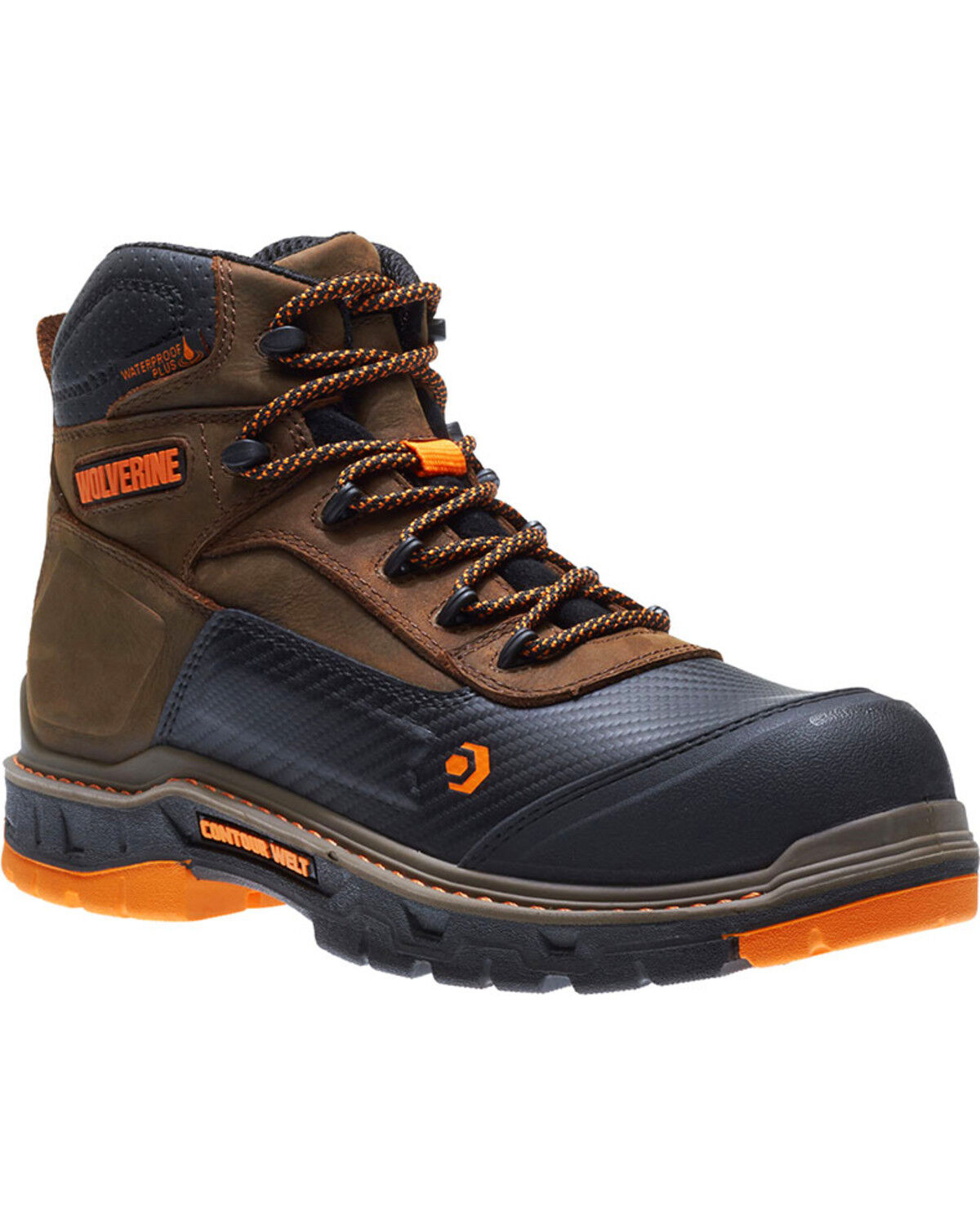 Wolverine Men's Overpass Carbonmax 6 Waterproof Boots - Composite Toe