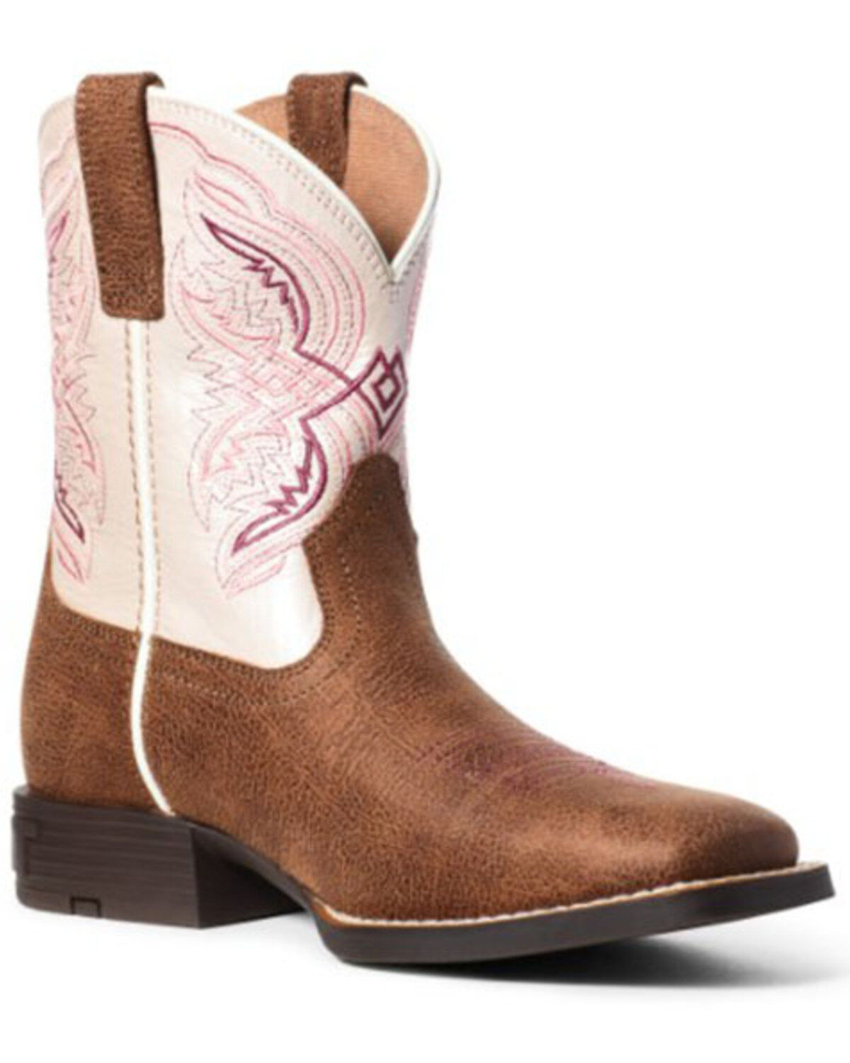 Ariat Girls' Double Kicker Western Boots - Broad Square Toe 1 99350-ariat-girls-double-kicker-western-boots-broad-square-toe-1.jpg