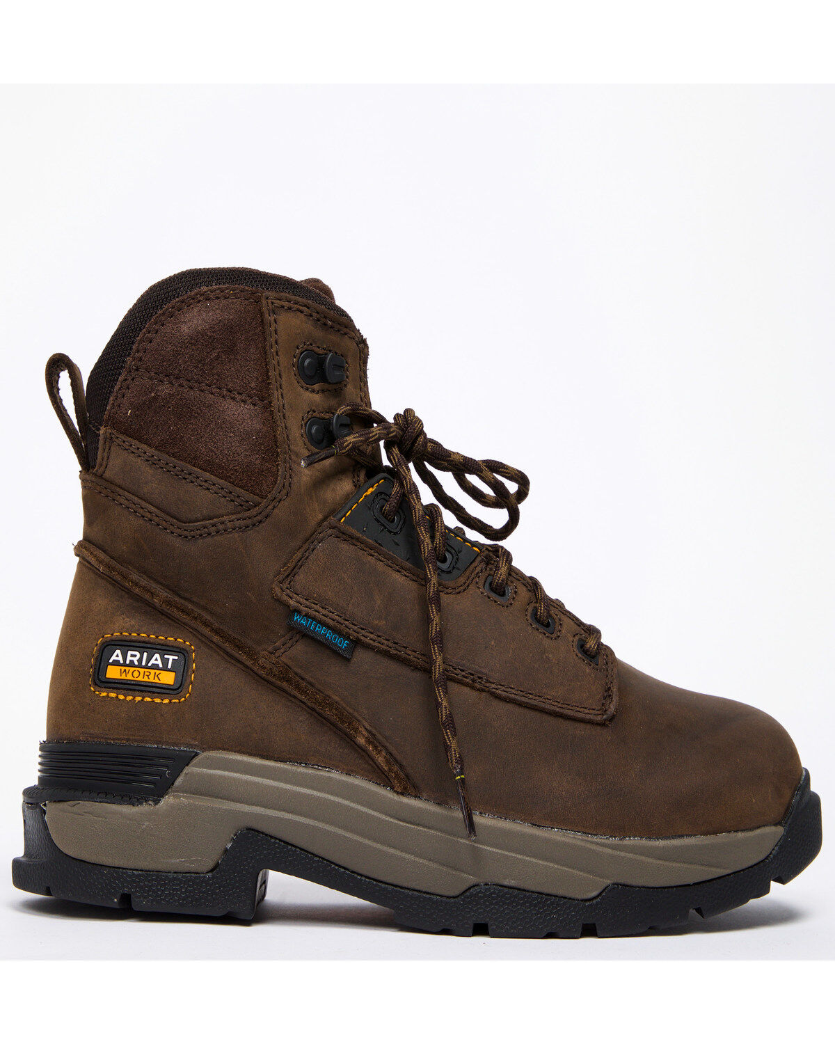 Ariat Men's Mastergrip 6 Waterproof Work Boots - Soft Toe